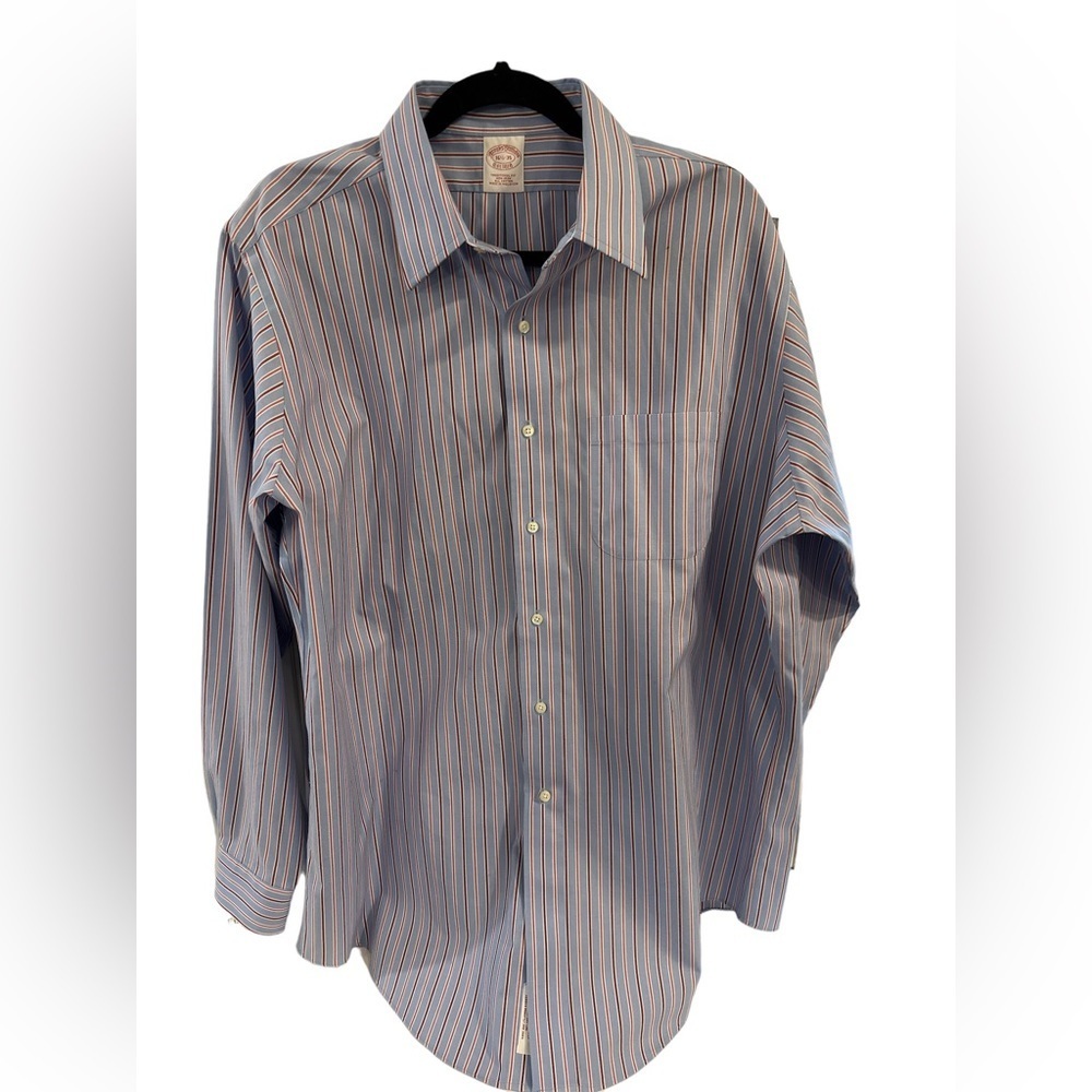Brooks Brothers‎ Men’s Dress Shirt 16 1/2 35 Excellent Condition.